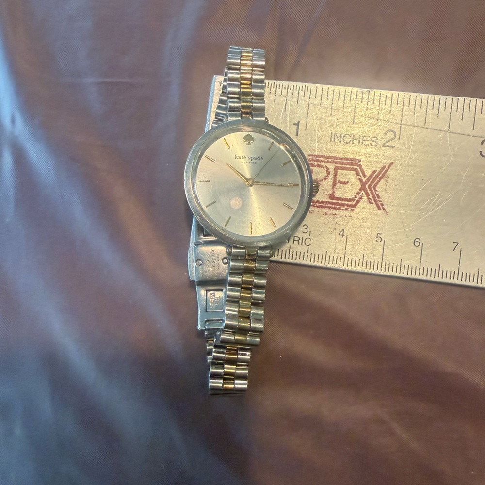 Kate Spade Holland Two-Tone Gold/Silver Stainless Steel Watch model KSW1119 - Picture 10 of 10